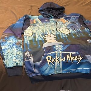 Rick and Morty X Members Only hoody